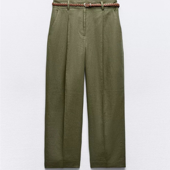 Zara linen blend pants - Picture 1 of 8